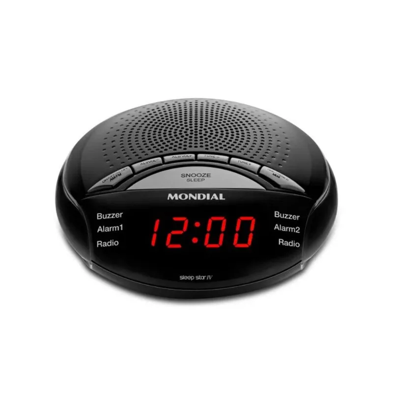Rádio Relógio Sleep Star IV Bivolt RR-04 - Mondial