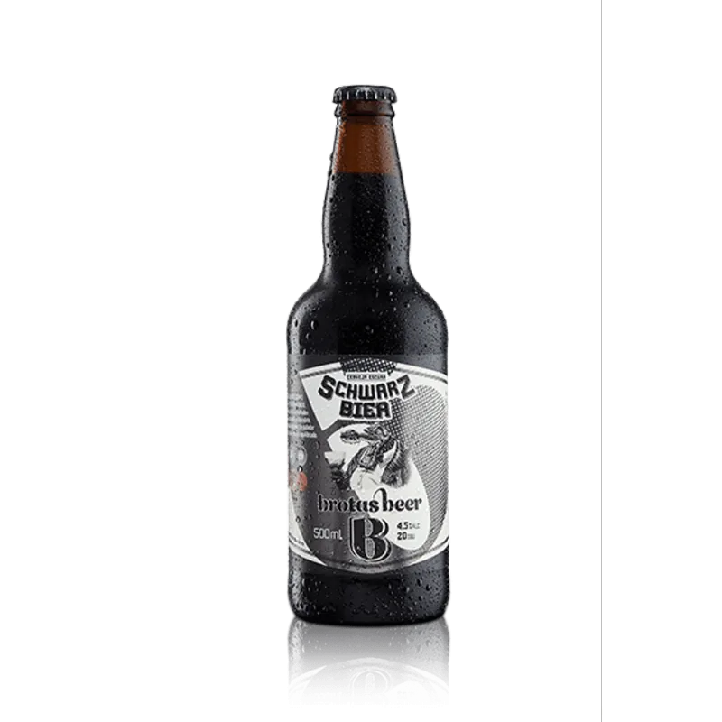CCerveja Brotas Schwarzbier 500ml
