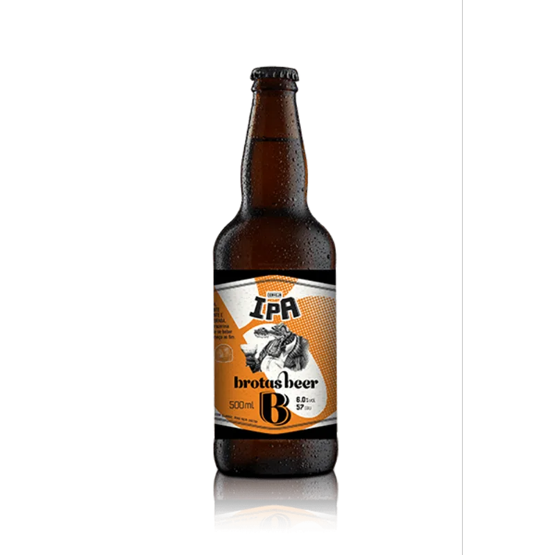 Cerveja Brotas Ipa 500ml Cerveja Brotas Ipa 500ml