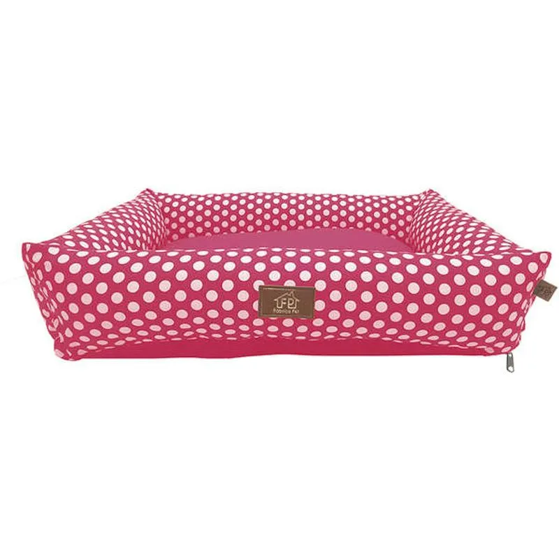 Cama Carol Poá Fábrica Pet Rosa GG
