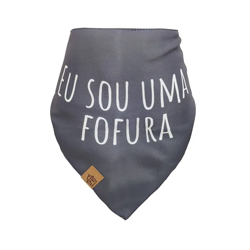Bandana Fábrica Pet Neon Laranja Para Cães E Gatos - G