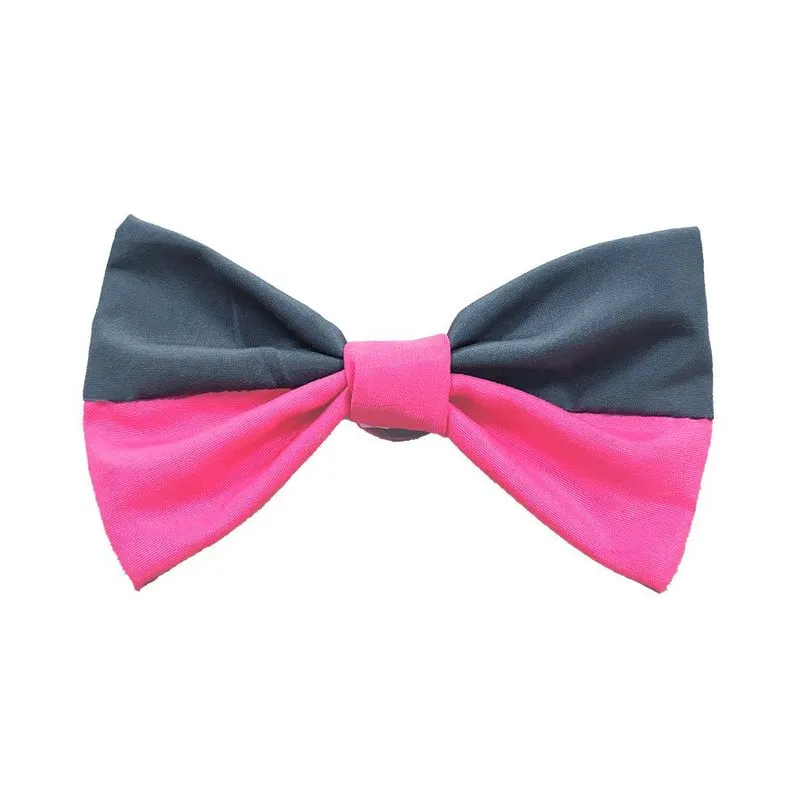 Laço Fábrica Pet Neon Rosa Para Cães E Gatos