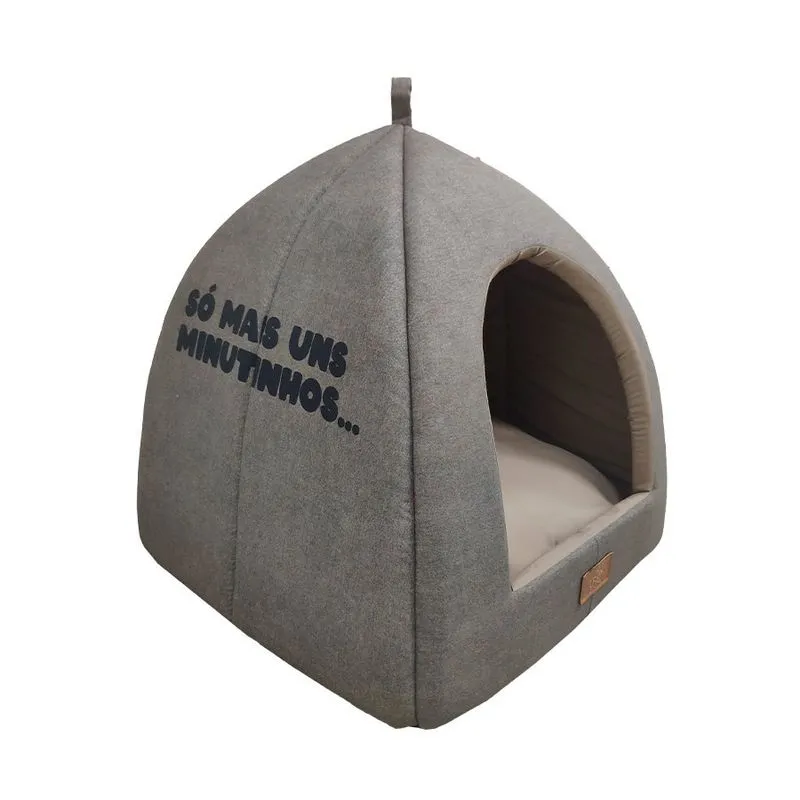 Cabana Fábrica Pet New Collection Bege Para Cães E Gatos