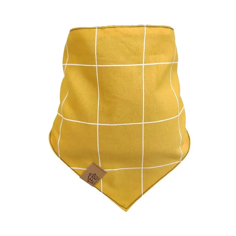 Bandana Fábrica Pet Exclusive Amarela Para Cães E Gatos - Tamanho P