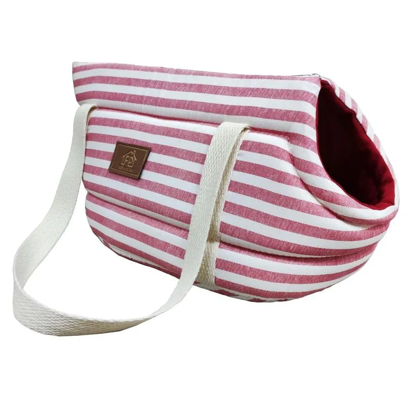 Bolsa De Transporte Aberta Vintage Fuccia - Tam. M