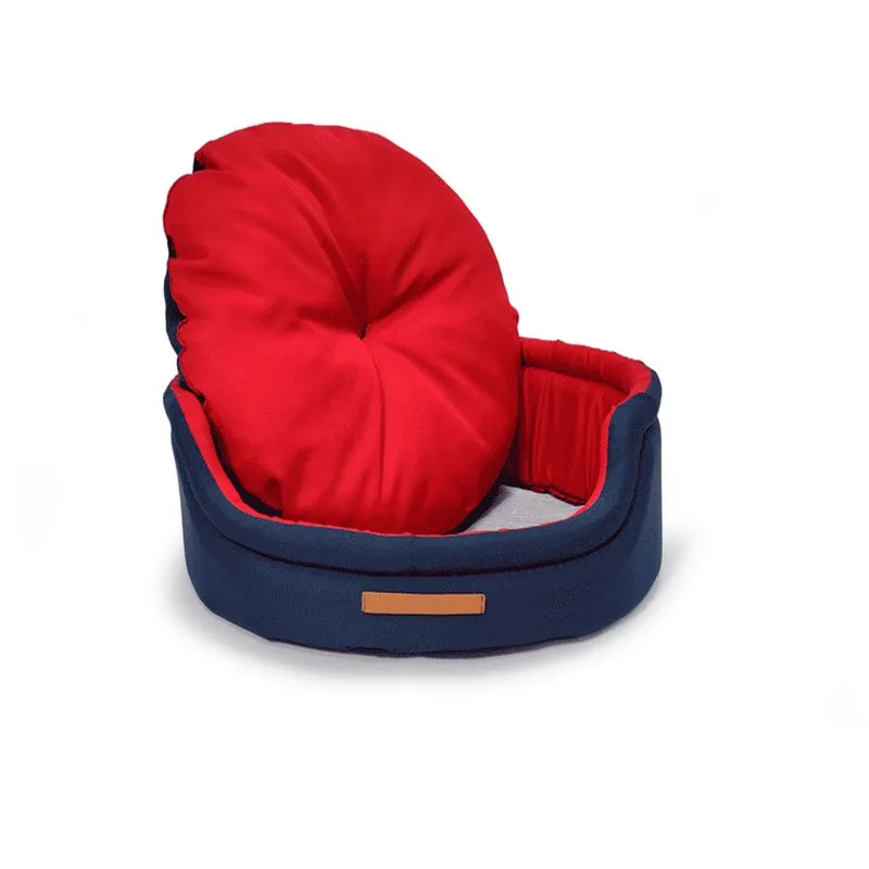Cama Dog Cat Azul Fábrica Pet M