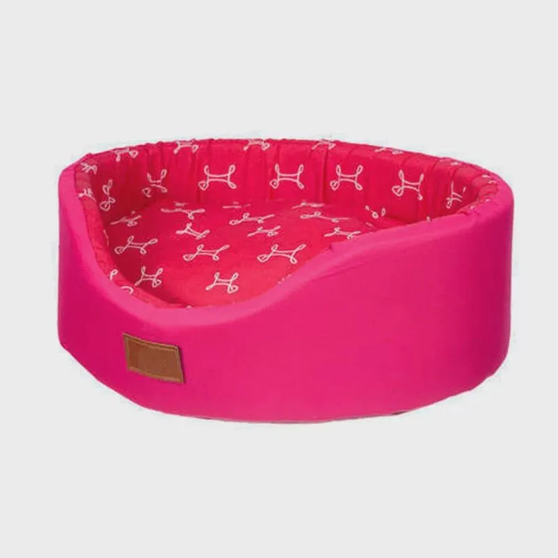 Cama Europa Para Cães e Gatos Popular Pet Rosa Tamanho. M