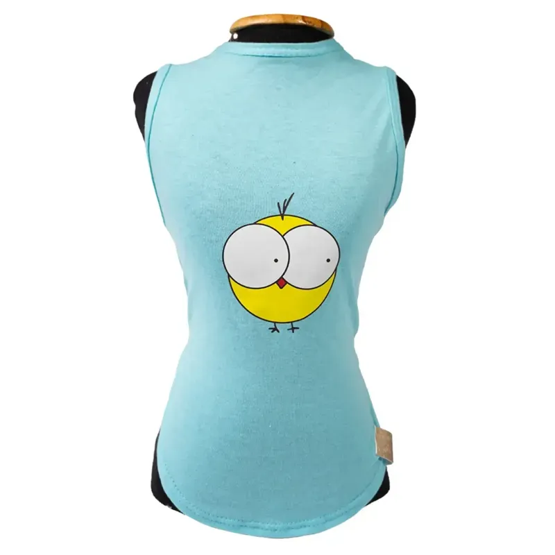 Regata Pintinho Azul Fábrica Pet GG