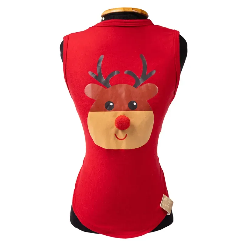 Regata Natal Rena Vermelha Fábrica Pet M