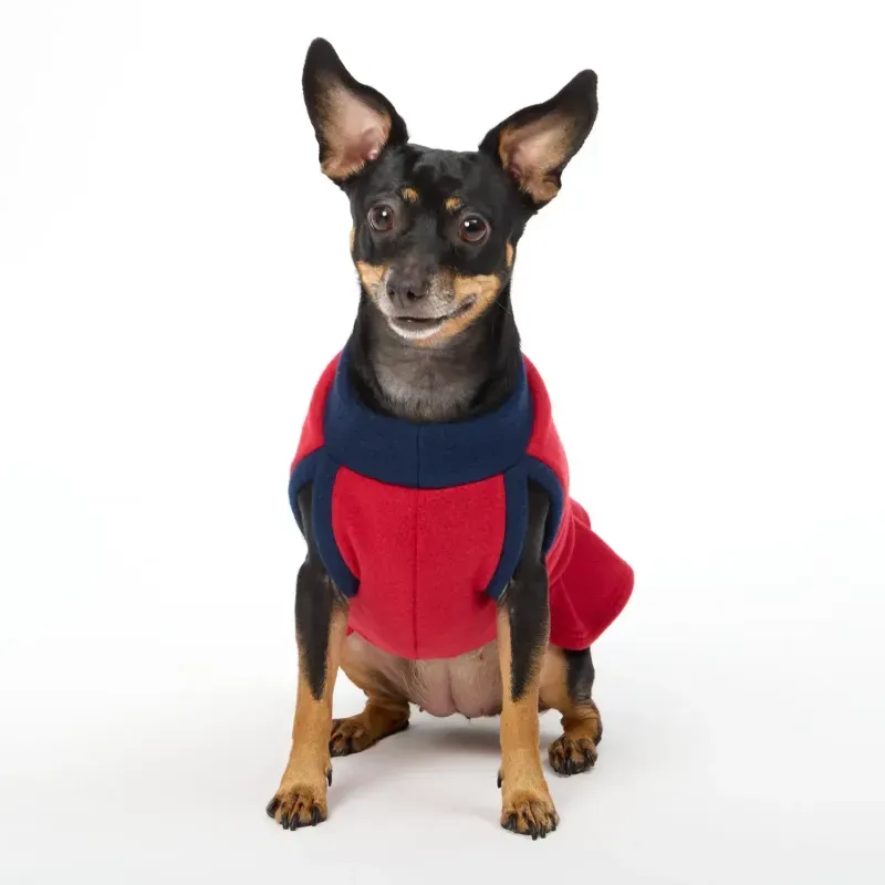 Vestido Soft para Cães e Gatos Fábrica Pet Vermelho G