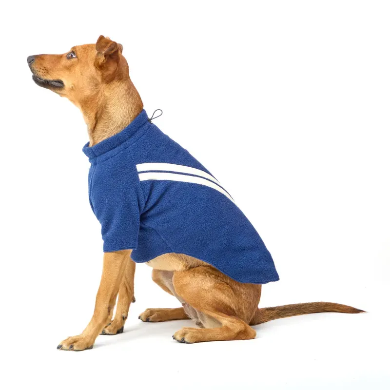 Blusa Brasão para Cães e Gatos Fábrica Pet Marinho M