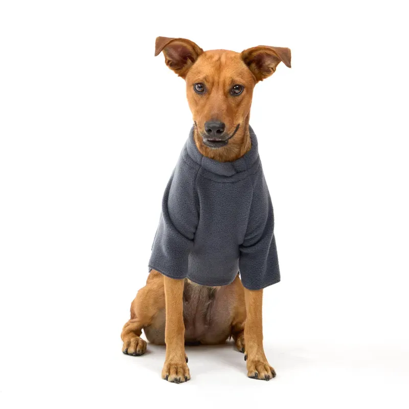 Blusa Dog para Cães Fábrica Pet Cinza M