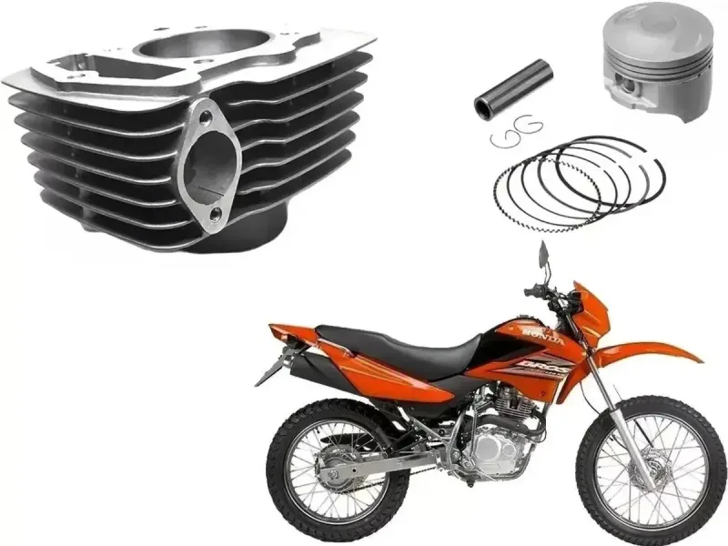 CILINDRO MOTOR BROSS 150 2003-05 OHC C-PISTAO BRAVO RACING