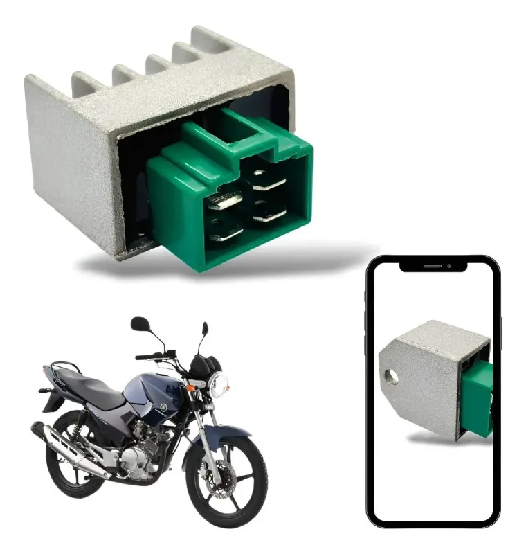 REGULADOR RETIFICADOR YBR-XTZ 125-CRYPTON-FACTO SPEED RACING