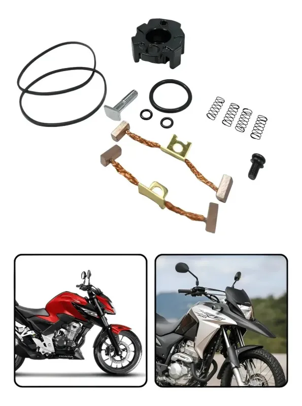 ESCOVA PARTIDA XRE300 A 10-23-CRF230F 11-1CB300 SPEED RACING
