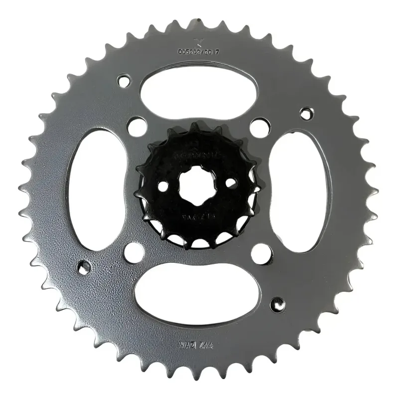 KIT COROA + PINHAO TITAN 160 44-15Z S-CORRENTE BRAVO RACING