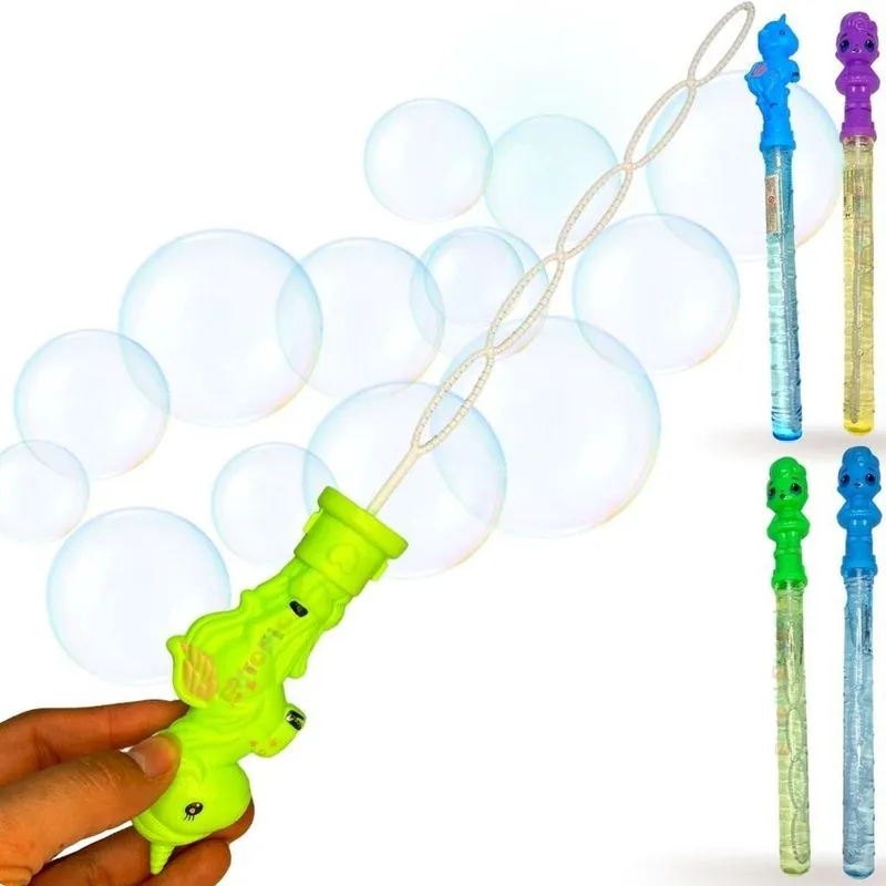 Brinquedo Bolhas De Sabão Tubete Com Líquido - Menina