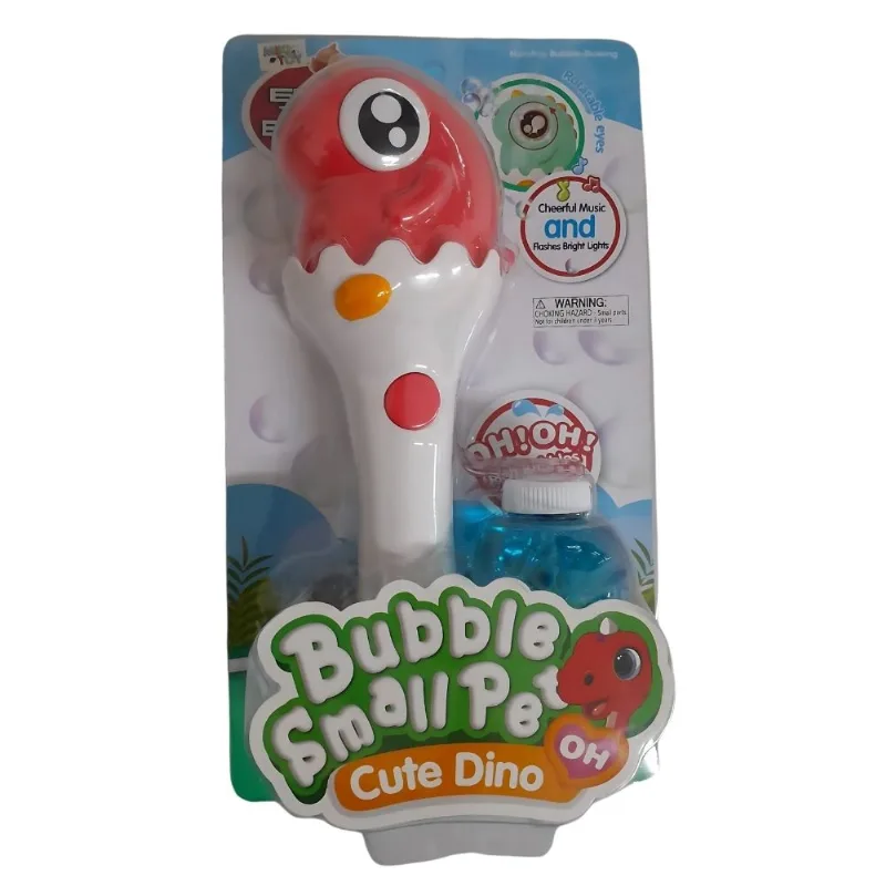 Lança Bolhas Cute Dino Miki Toy