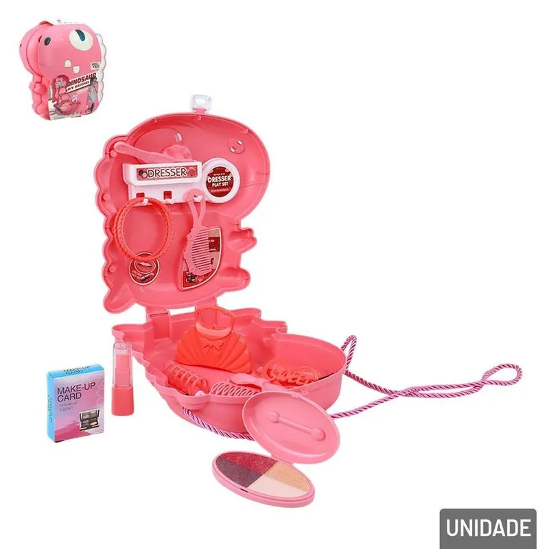 Kit Salão De Beleza Infantil 18 Peças Com Maleta - Tudo Em Caixa