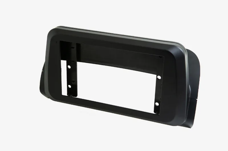 Moldura 2 Din Fiat Arago, Cronos P/ Aparelho Pioneer 7' Polegadas - Preta