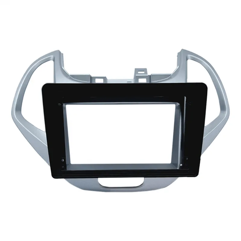 Moldura 9 Flutuante Ford Ka, Ka+ 19/21 - Prata