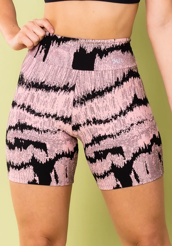 Short Energy Estampado Frequência Rosa Bebê Dlk ROSA / M