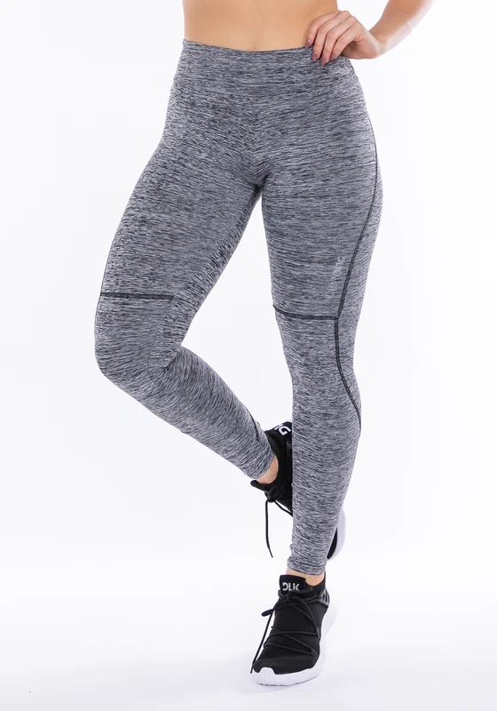 Calça Legging Nation Com Cortes Mescla Dlk MESCLA / P