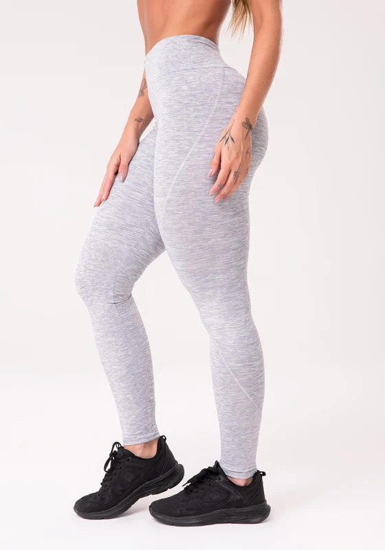 Calça Legging Nation Com Cortes Cinza Dlk CINZA / P