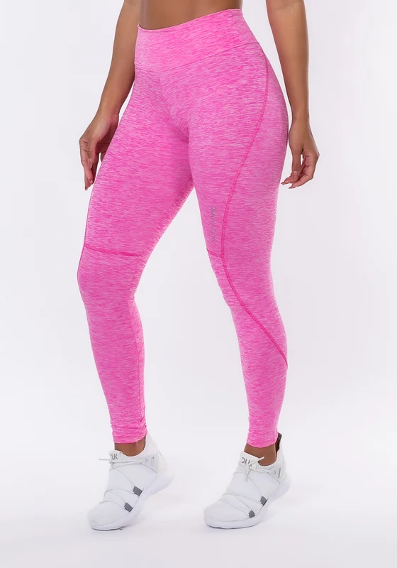 Calça Legging Nation Com Cortes Rosa Dlk ROSA / M