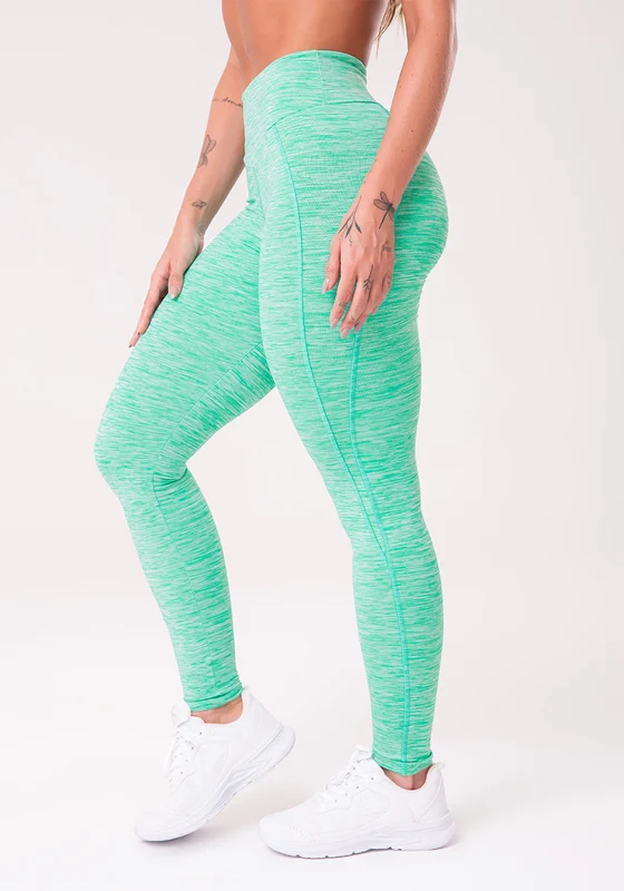 Calça Legging Com Costura Lateral Nation Verde Dlk VERDE / M
