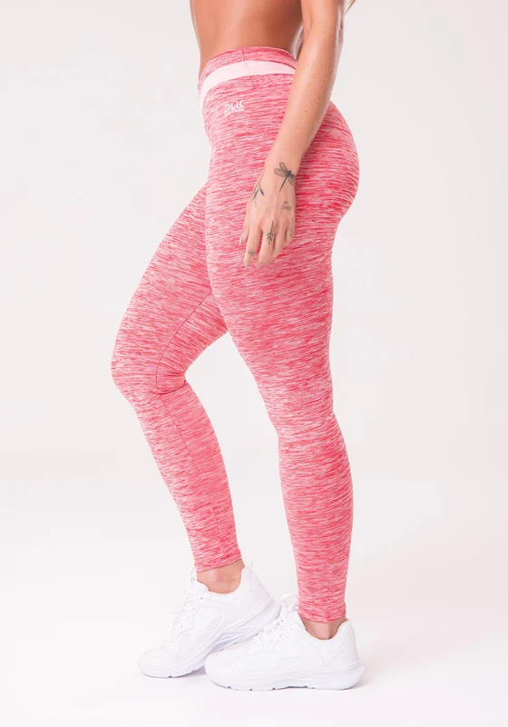 Calça Legging Nation Com Recorte No Cós Rosa Dlk ROSA / M