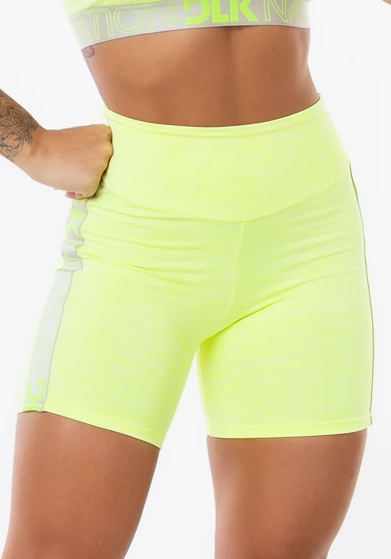 Bermuda Nation Com Elástico Lateral Amarelo Dlk AMARELO / P