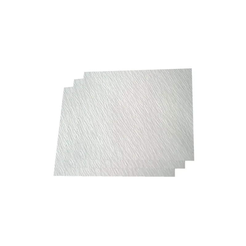 Papel Crepado 30 CM X 30 CM Branco 60G F08295 - Polarfix