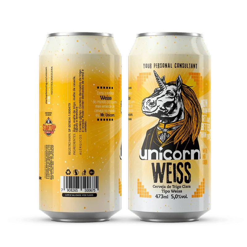 Cerveja Unicorn Weiss 473ml