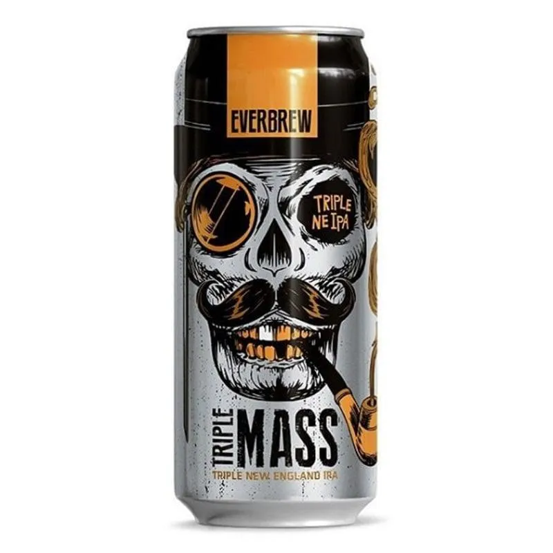 Cerveja Everbrew Triple Mass Lata 473 Ml