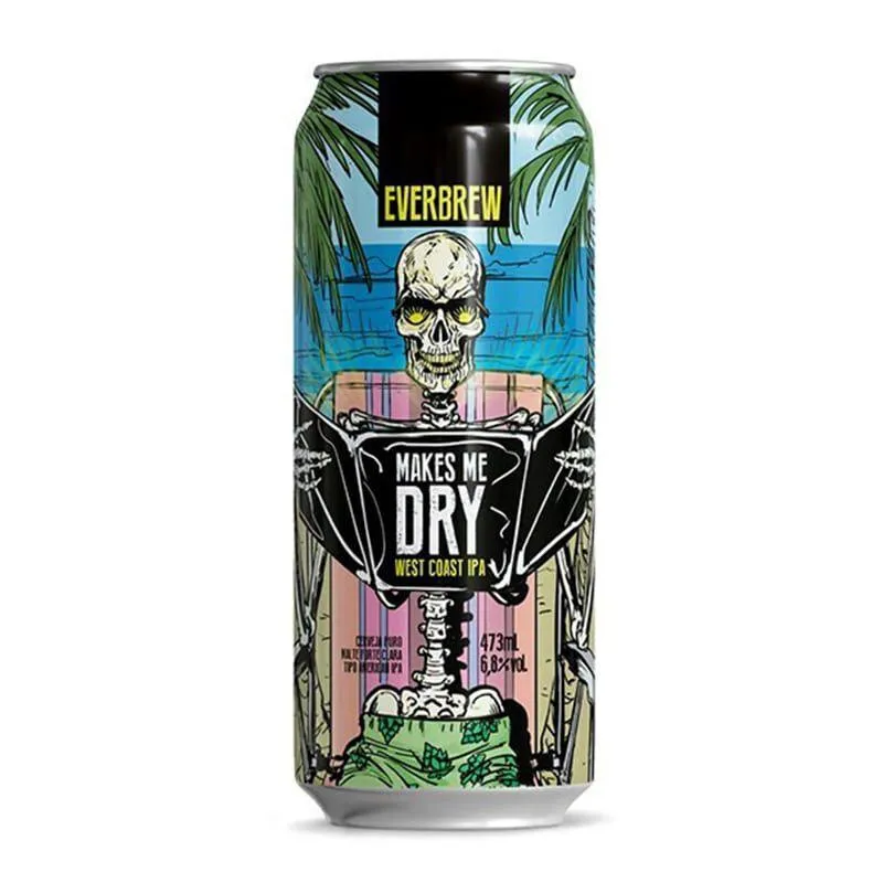 Cerveja Everbrew Makes Me Dry West Coast Ipa 473ml