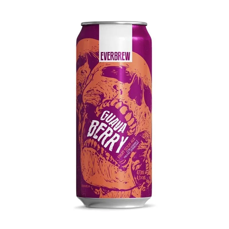 Cerveja Everbrew Guava Berry Lata 473 ml