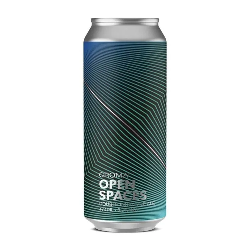 Cerveja Croma Open Spaces Double West Coast Ipa Lata 473 ml