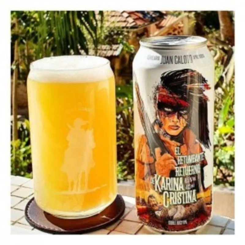 CERVEJA JUAN CALOTO EL RETUMBANTE RETUERNO DE KARINA CRISTINA - 473ml