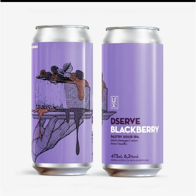 Cerveja Dserve Blackberry 473ml