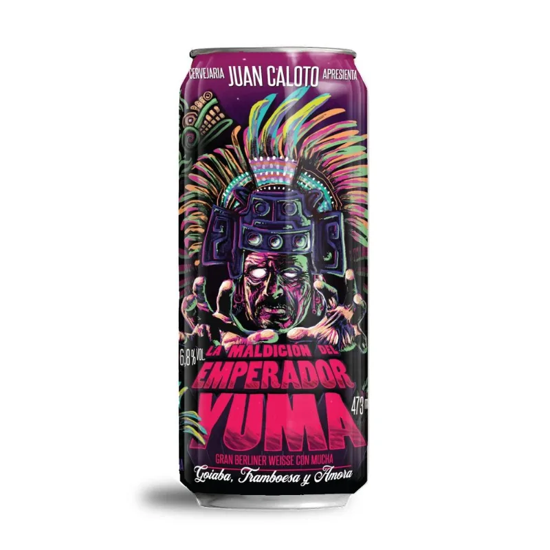 Cerveja Juan Caloto La Maldicion Del Emperador Yuma 473ml