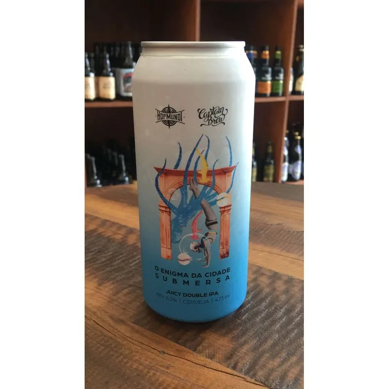 Cerveja Hop Mundi Enigma Da Cidade Submersa Cx C/6 Lts 473ml