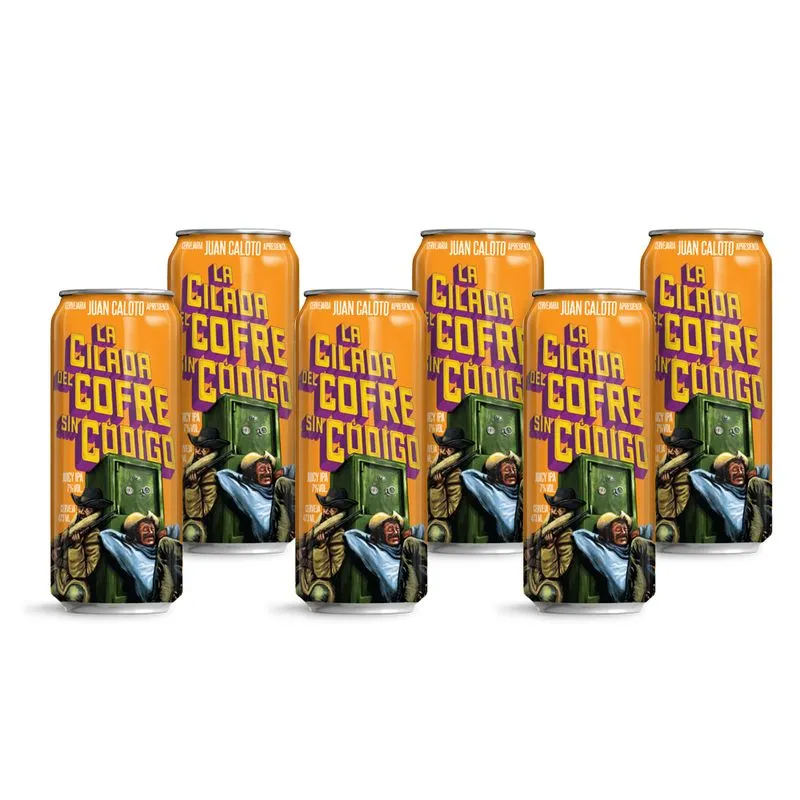 Cerveja Juan Caloto La Cilada Del Cofre Cx C/6 Latas 473ml