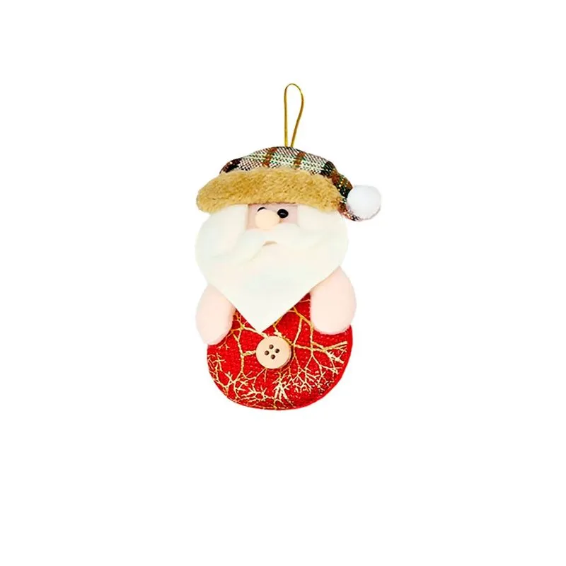 Enfeite Papai Noel Casa Ambiente 13cm - Item Sortido