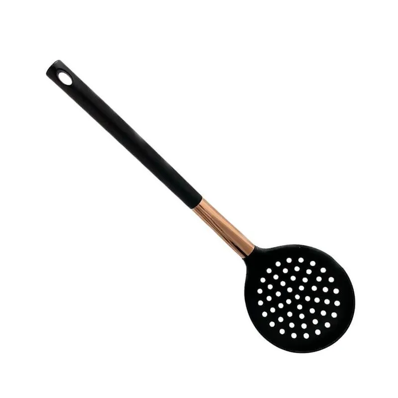 Escumadeira De Silicone Rose Gold - Casambiente Utsi116