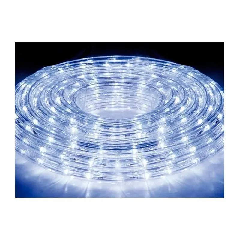 Mangueira Natal Led 3 Funções 10m Branco 127v Casa Ambiente