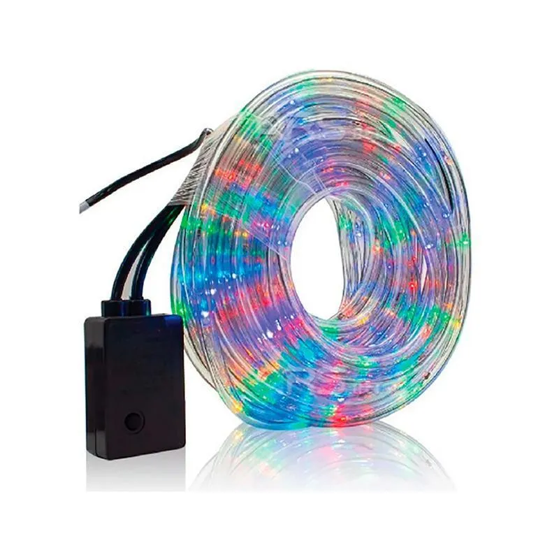 Mangueira Natal Led 3 Funções 10m Colorido 220v