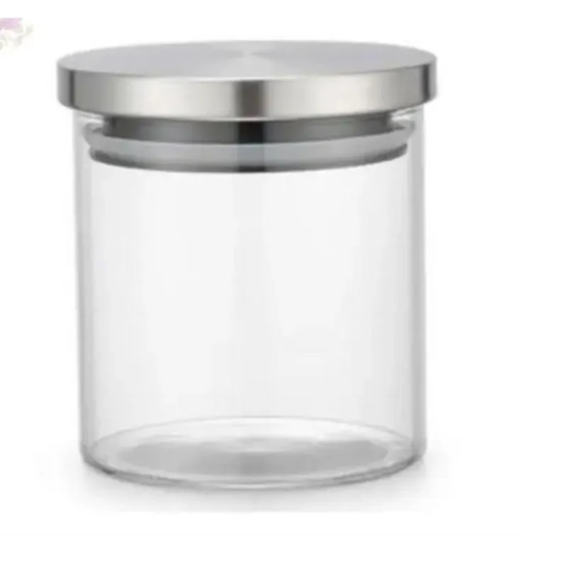 Pote Em Vidro 9,5x9,5x11cm - Casa Ambiente