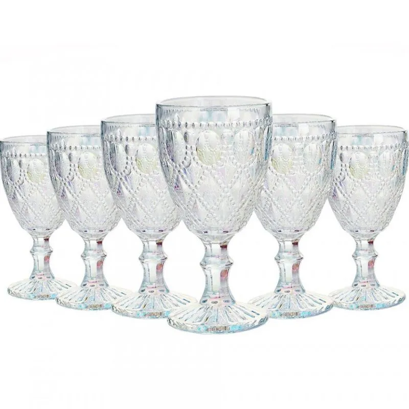 Conjunto de Taças para Vinho Casa Ambiente Royal 350 ml 6 Peças Transparente