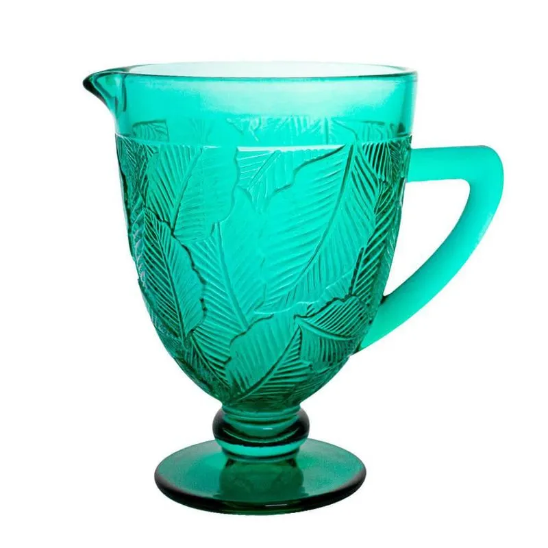 Jarra De Vidro Folha Verde 1,2l - Casambiente Javi050